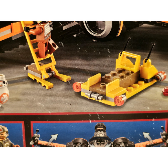 POE'S X-WING FIGHTER Star Wars LEGO Set #75102 NEW Sealed RETIRED Unopened - Picture 16 of 16